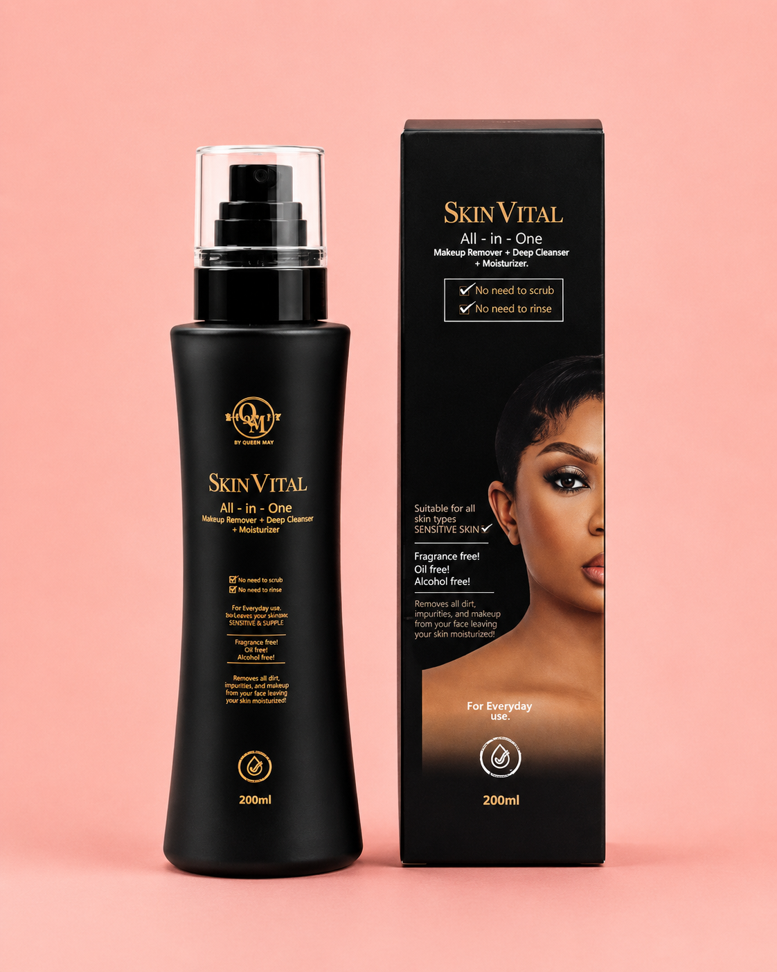 Skin Vital MakeUp Remover Spray By Queen May