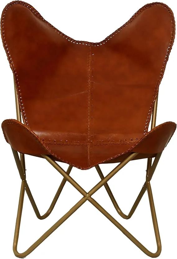 Classy Handmade Leather Living Room Chairs