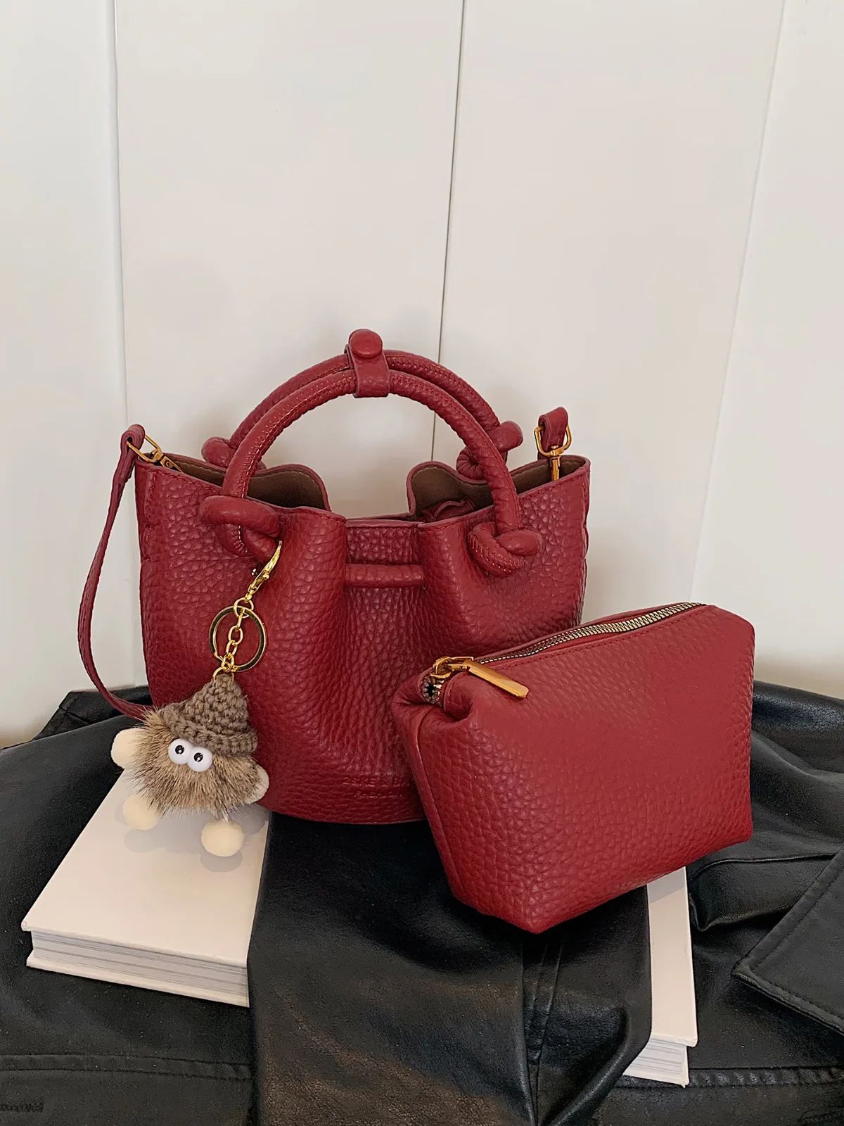 Retro Red Small Bag for Women