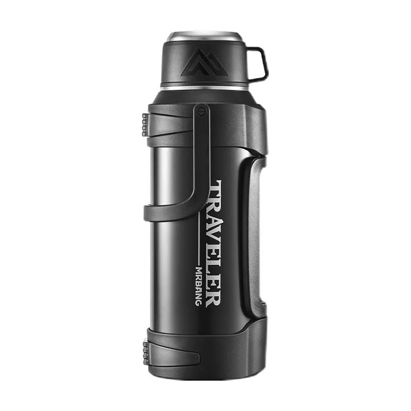 Extra Large Capacity 316 Stainless Steel Thermos Pot Outdoor Portable Sports Tea Cup Extra Large Car Travel Pot