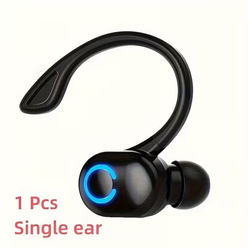 Single-Ear Sports Wireless Clip-On Earbuds