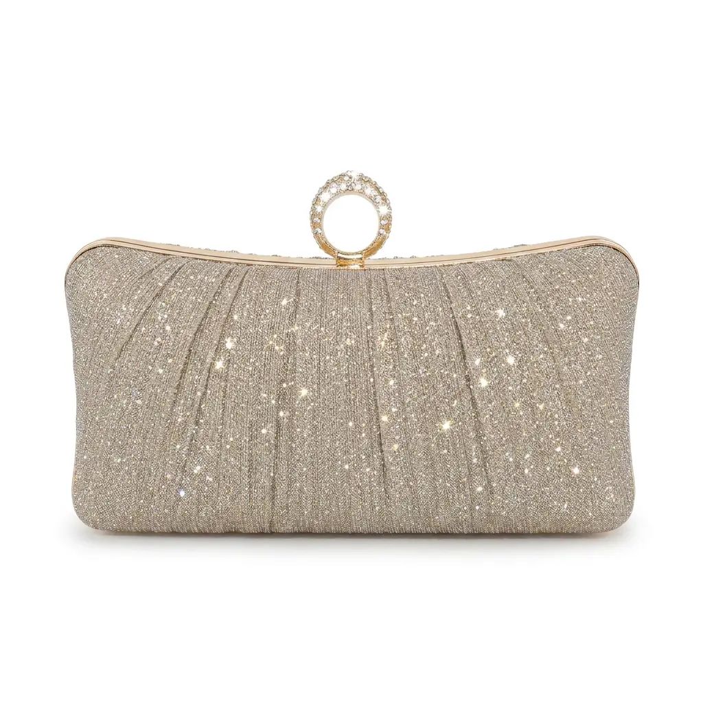 Ruched Evening Bag