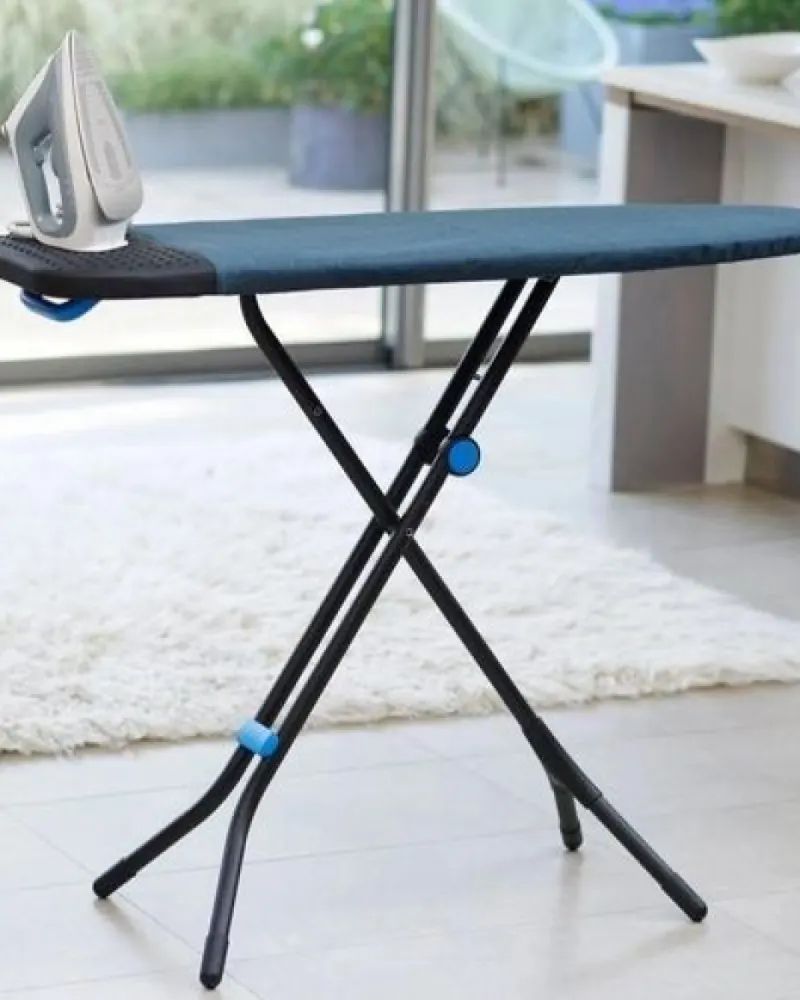 Big Ironing Board With Iron Stand And 1 Steam Iron,